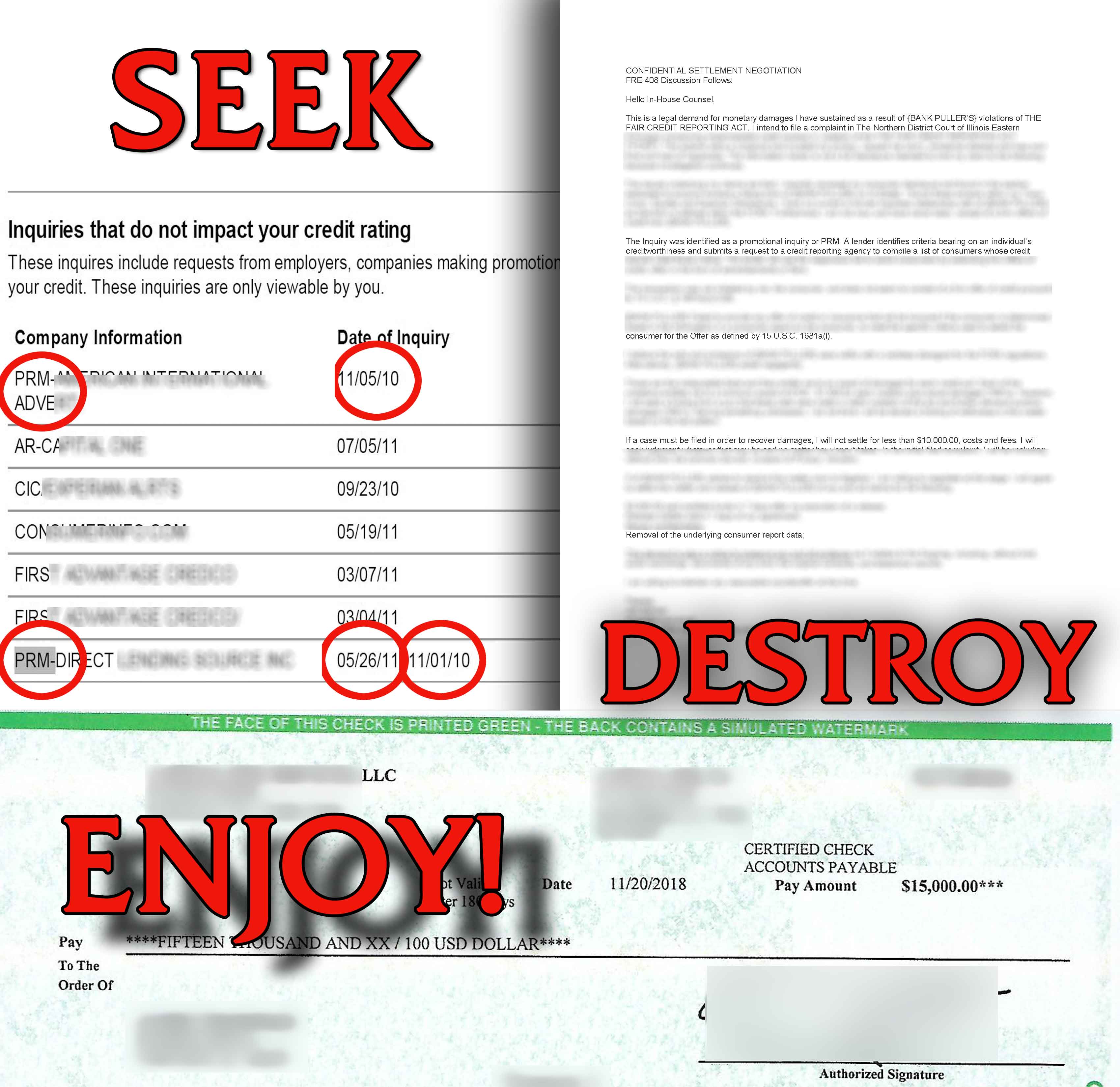 Seek, Destroy and Enjoy educational program artwork